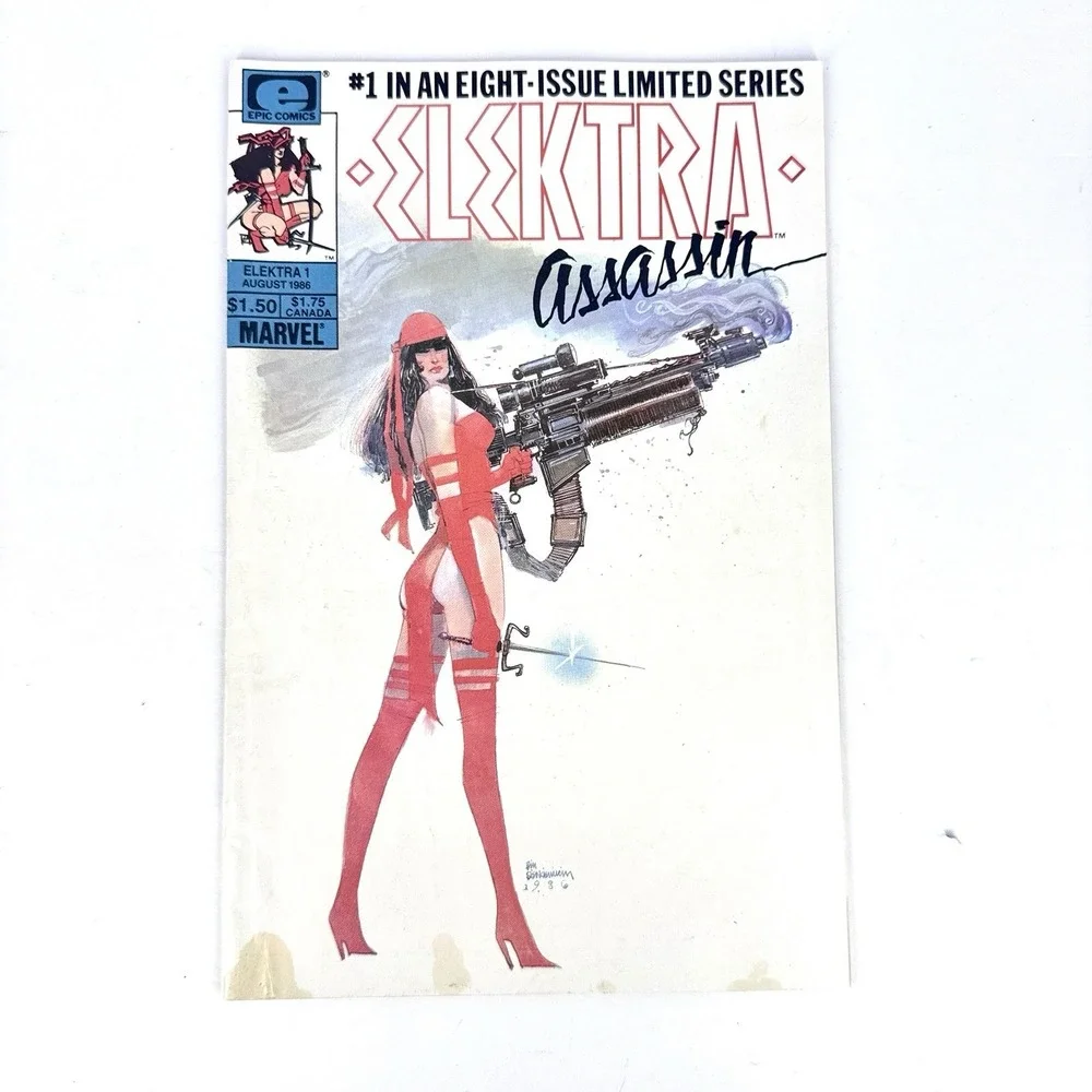 Marvel Elektra Assassin #1 Comic 1986‎ Epic Limited Series 1 of 8 READ
